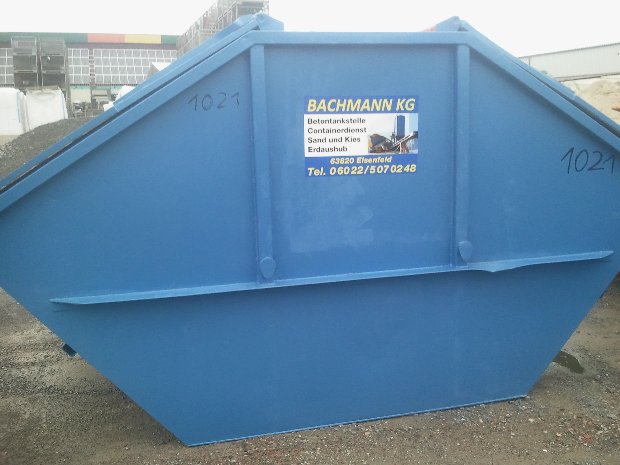 Original Container der Firma Bachmann
