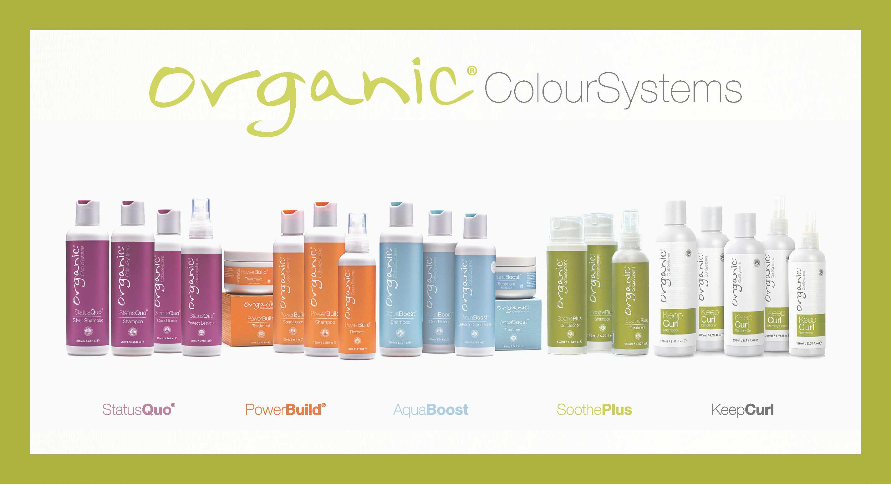 Naturprodukte von Organic color system