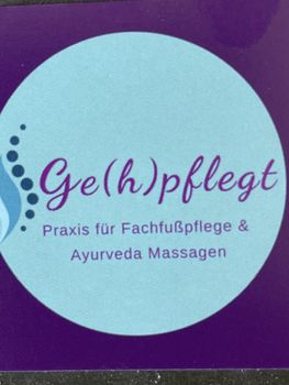 Logo von Ge(h)pflegt Praxis für Fußpflege und Wellness Ayurveda Massagen in Waiblingen