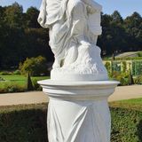 Große Fontäne und Fontänenrondell im Park Sanssouci in Potsdam