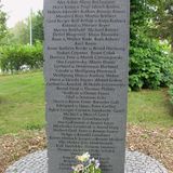 Denkmal für die Opfer des Absturzes des Birgenair-Flugs 301 vom 6.2.1996 in Schönefeld bei Berlin