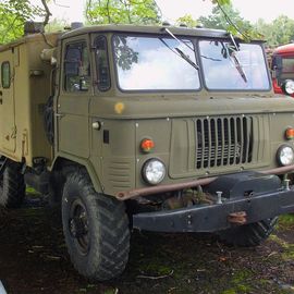 GAZ-66 als mobile Divsionsfunkbefehlsstelle der NVA