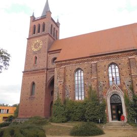 Stadtpfarrkirche St. Marien M&uuml;ncheberg von S&uuml;den