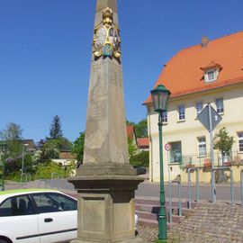 Kursächsische Postmeilensäule Landsberg (Saalekreis)