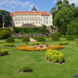 Schloß Wiesenburg - Parkseite