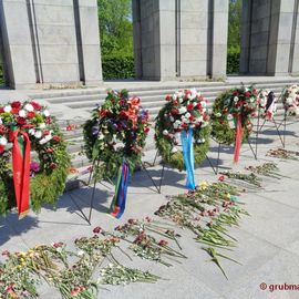 Sowjetisches Ehrenmal Tiergarten nach 8. u. 9.5.2023