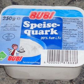 BUBI-Speisequark (bei SparFood)