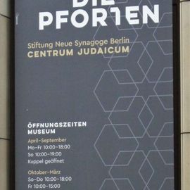 Stiftung »Neue Synagoge Berlin - Centrum Judaicum« in Berlin