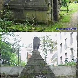 Mausoleum der Familie Gause in Pyramidenform von 1908