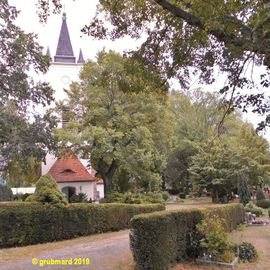 Blick zur Kirche