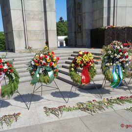 Sowjetisches Ehrenmal Tiergarten nach 8. u. 9.5.2023