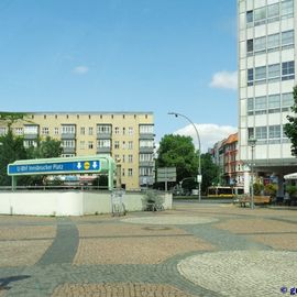 Zugang zum U-Bahnhof Innsbrucker Platz an der Hauptstraße - Wexstraße