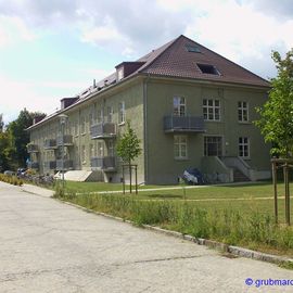 Kasernengebäude der ehemaligen Heerespionierschule Berlin-Karlshorst, dann sowjetische Kaserne, heute Wohnanlage