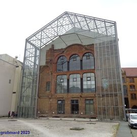 Ostseite vom Platz der kriegszerstörten Hauptsynagoge