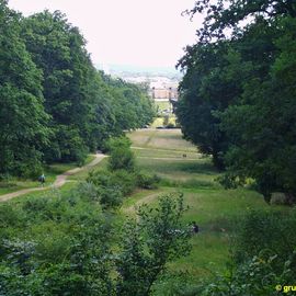 Sichtachse vom Ruinenberg zum Schloss Sanssouci