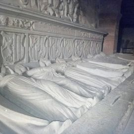 Kenotaph der wettinischen Markgrafen in der Kirche