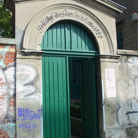 Alter Garnisonfriedhof in Berlin-Mitte, Eingang Kleine Rosenthaler Str.