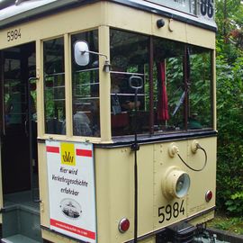 Fahrerstand des historischen BVG-Triebwagens 5984 (15.7.2017)