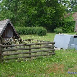 Deutsches Schweinemuseum Teltow-Ruhlsdorf: Ställe für Freilandhaltung