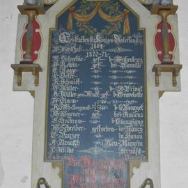 Gedenktafel 1864 und 1870-1871