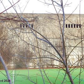 Berlin Story Bunker - Hochbunker Anhalter Bahnhof - Westseite