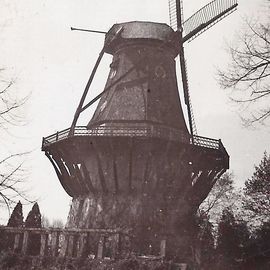 Historische Windmühle Sanssouci um 1930 (grubmard's Privatarchiv)