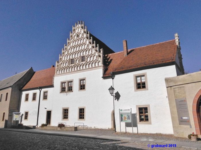 Neue Probstei mit Tourist-Information und Museum Mühlberg (Elbe)