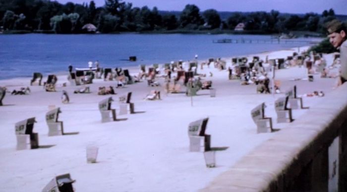 Strandbad Wannsee im August 1945