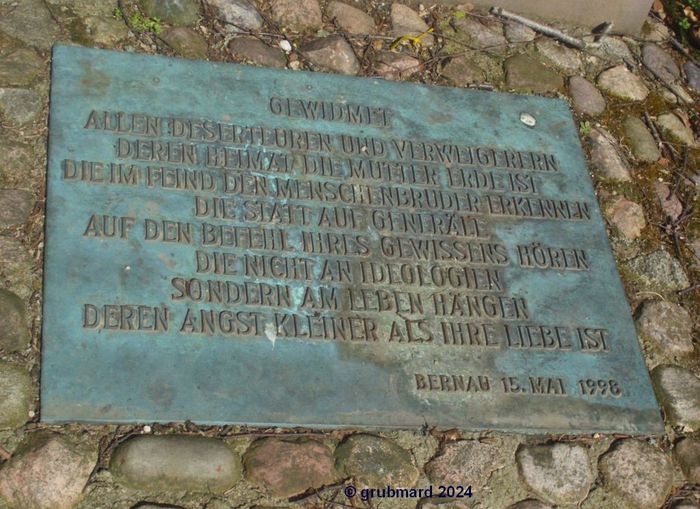 Deserteurdenkmal Bernau bei Berlin