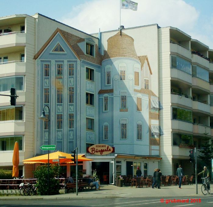 Eiscafé Bürgerle in Erkner (bei Berlin)