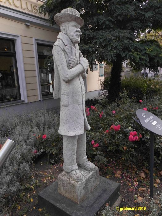 Heinrich Zille-Denkmal im Nikolaiviertel