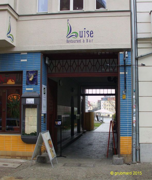 Zugang zum Restaurant Luise