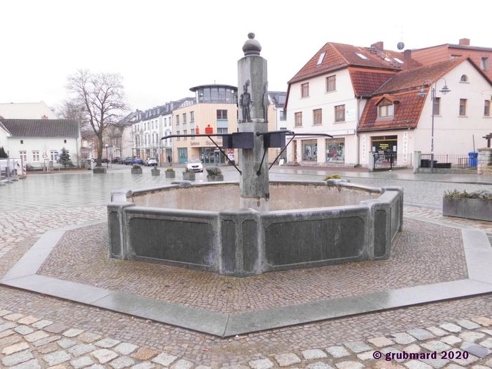 Bergmann-Brunnen Rüdersdorf