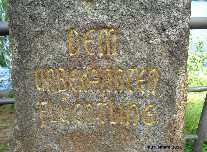 Udo Düllick-Gedenkstein - Inschrift