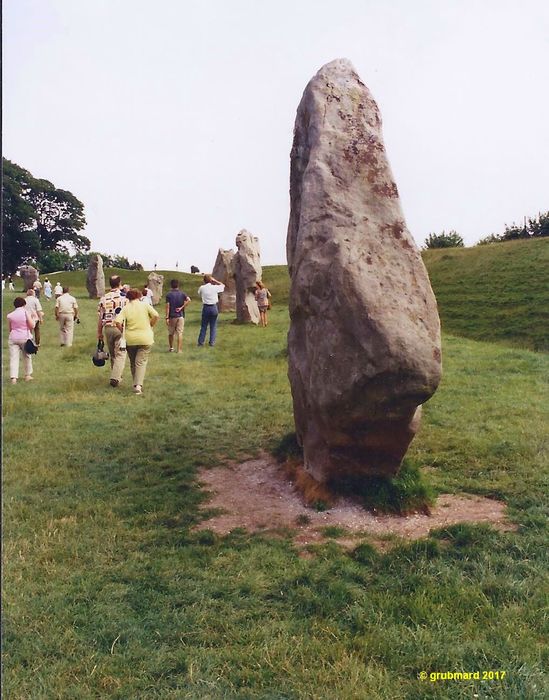 Im Steinkreis von Avebury