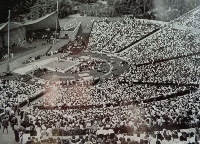 Olympischer Turnwettbewerb 1936 in der Waldbühne
