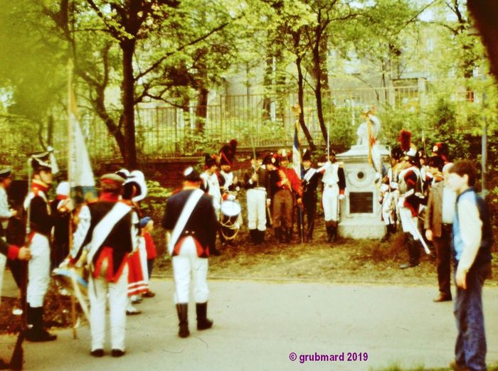 Gedenkveranstaltung der IG 'Völkerschlacht 1813' anläßlich der 750-Jahr-Feier Berlin 1987