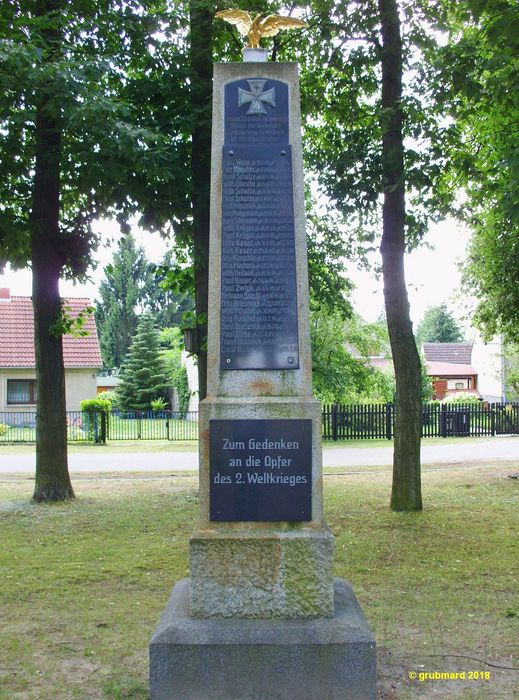 Deutsches Kriegerdenkmal Alt-Hartmannsdorf in Hartmannsdorf