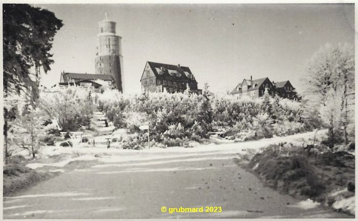 Großer Inselsberg im Febuar 1955