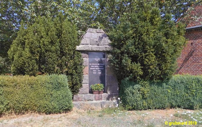 Deutsches Kriegerdenkmal in Schlamau