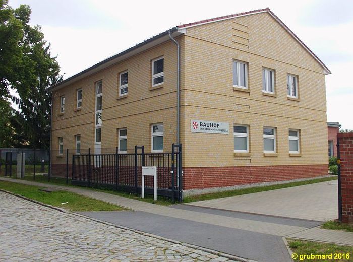 Bauhof der Gemeinde Schönefeld (bei Berlin)