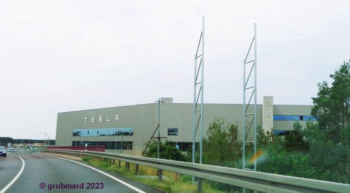 Tesla Gigafactory 4 Berlin-Brandenburg in Grünheide