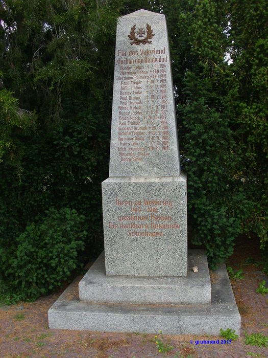 Deutsches Kriegerdenkmal Schönhagen