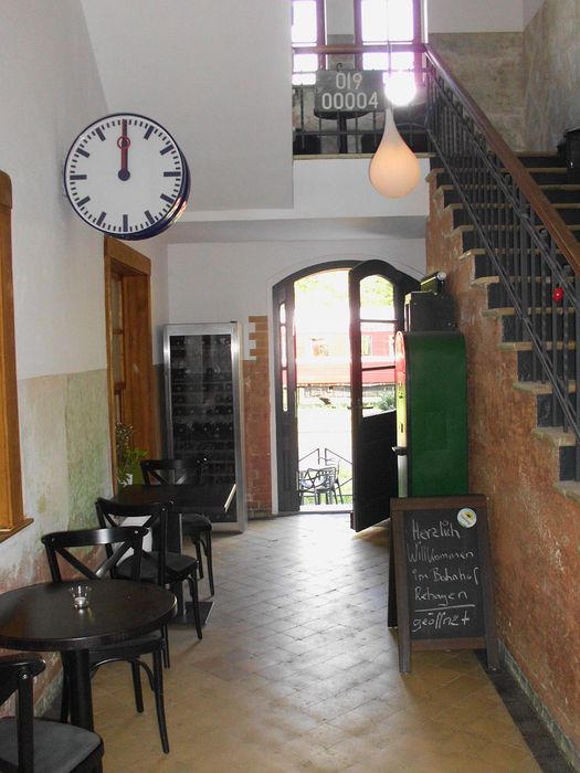 Im Restaurant -Bahnhof Rehagen-