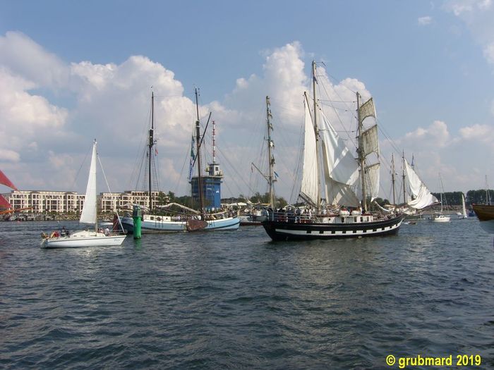 Schiffsparade Hanse Sail 2006