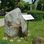 Naturdenkmal Hammergranit-Findling in Schlunkendorf Stadt Beelitz in der Mark