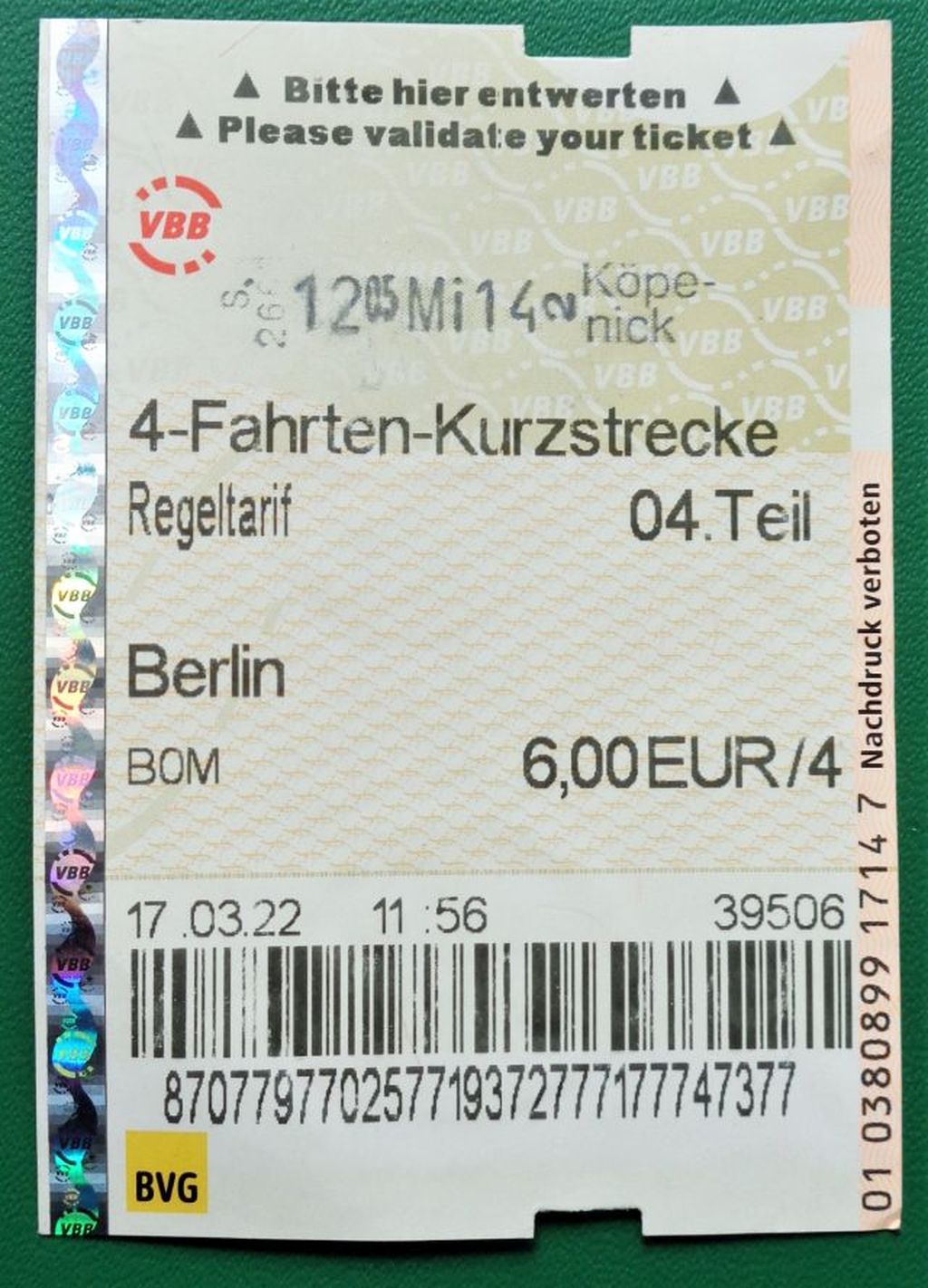Nutzerfoto 14 Berliner Verkehrsbetriebe (BVG) AöR Hauptverwaltung