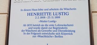 Bild zu Baudenkmal »Geburts- und Wohnhaus von Henriette Lustig« in Köpenick
