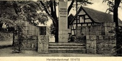 Deutsches Kriegerdenkmal ("Heldendenkmal 1914/18") Gramzow in Gramzow bei Prenzlau