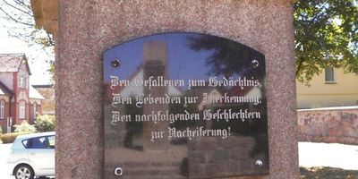 Preußisches Kriegerdenkmal Gramzow in Gramzow bei Prenzlau